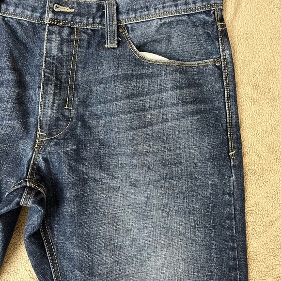 Op Slim Straight Denim Jeans 38X32 inseam - Picture 4 of 14